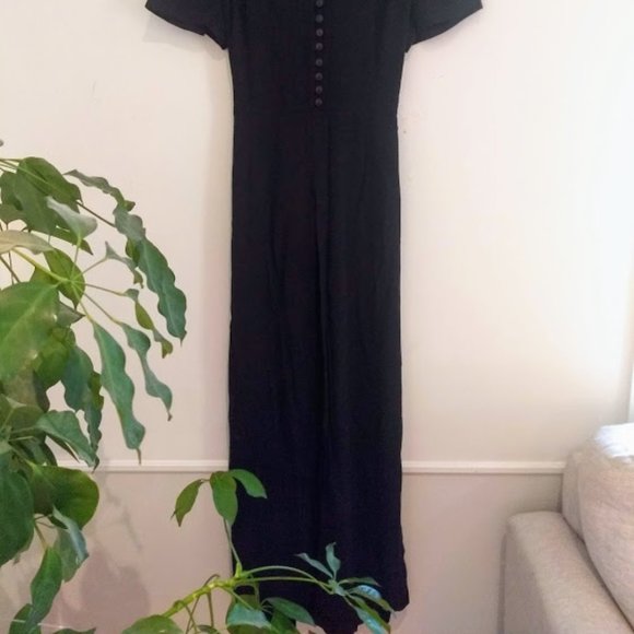 Vintage black jumpsuit. - Picture 2 of 5